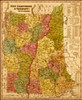 New Hampshire & Vermont - 1844 Poster Print - Item # VARBLL058758050L