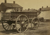Supply wagon, probably in a Civil War military facility Poster Print - Item # VARBLL058745371L
