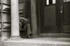 African American Homeless man Poster Print