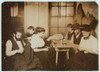 Group in Sweatshop. Mr. Schneider, 87 Ridge Street Shop located in the second inner court. Group just finishing week's work. Poster Print - Item # VARBLL058746529L