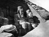 View of colossal figure, probably Ramses II, carved into rock that is the Great Temple at Abu Sunbul, Egypt Poster Print by Francis Firth - Item # VARBLL058741961x