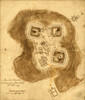 Plan of the redoubts at Richmond on Staten Island, 30th October 1779. Poster Print - Item # VARBLL058759708L