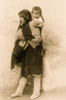 Indian woman with baby wrapped in blanket on her back. Poster Print - Item # VARBLL058751057L