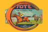 A bottle label for "Tote" tonic.  The label claims it to be the sportsman tonic and shows jockeys racing horses.  The claim is "the favorite wins." Poster Print by unknown - Item # VARBLL058723962x