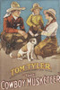 Cowboy, Cowgirl a young boy and a dog Poster Print by Unknown - Item # VARBLL058762809L