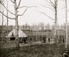 Rappahannock Station, Va. Sutler's hut and stockade of 50th New York Engineers Poster Print - Item # VARBLL058753670L