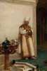 Grand White Eunuch Watching Doves Poster Print by Jehan Georges Vibert - Item # VARBLL058761766L