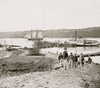 City Point, Va., vicinity. Medical supply boat Planter at General Hospital wharf on the Appomattox Poster Print - Item # VARBLL058752113L
