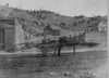 Idaho Springs, Colorado Paperhanger, Circa 1893. Young Man, His Donkey Cart, And His Ladder.  "Idaho Springs Paper Hanger & Town Painter, 1893." Poster Print - Item # VARBLL0587404205