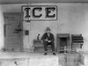 A proprietor awaits the telephone call to deliver ice for a refrigerator or ice box Poster Print - Item # VARBLL058746609L