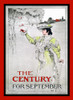 A woman holds out her hand at two birds. Poster Print - Item # VARBLL0587414545