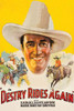 Cowboy star in large hat; fighting in the background Poster Print by Unknown - Item # VARBLL058762943L