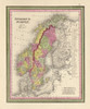 Sweden & Norway - 1849 Poster Print - Item # VARBLL058758582L