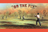 Tobacco package label showing outfielder preparing to catch a batted ball "on the fly", in the days before baseball gloves. Poster Print by Major & Knapp - Item # VARBLL0587235683