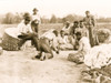 African Americans resting and shooting dice at edge of cotton field Poster Print - Item # VARBLL058745654L