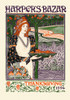 A woman is holding a tray filled with fruit. Poster Print by  Louis Rhead - Item # VARBLL0587414464