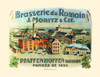 Brasserie du Romain J. moritz & Cie. Poster Print by unknown - Item # VARBLL058743290x