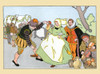 Dutch people make merriment with dancing and wine. Poster Print by Maud & Miska Petersham - Item # VARBLL058741099x