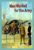 A WWI poster of soldiers manning and loading a shore gun watching the horizon carefully. Poster Print by Michael P. Whelan - Item # VARBLL058721516x