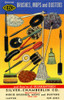 Advertising postcard for NIBCO Brushes, Mops, and Dusters showing their line of cleaning supplies and who sells their products. Poster Print by Curt Teich & Company - Item # VARBLL0587381795