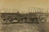Three wagons, used for army supplies in Civil War Poster Print - Item # VARBLL058745385L