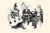 Three gentlemen court a lady. Poster Print by Charles Dana Gibson - Item # VARBLL0587277211
