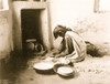 Zuni woman making bread. Poster Print - Item # VARBLL058746982L