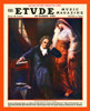 Cover art from the October 1926 edition of Etude magazine showing "Beethoven Discoves his Deafness." Poster Print - Item # VARBLL0587435674