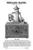 A trade flyer for an original mechanical bank featuring a magician. Poster Print by unknown - Item # VARBLL0587216743