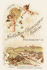 Victorian trade card for a German champagne company product sold by its agent Chicago, USA.  The card shows the factory, its trademark, and grapes with cherubs. Poster Print by unknown - Item # VARBLL058739207x