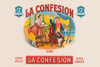A label from a brand of cigars called La Confession Clubs.  The claim "I confess it to be the finest I ever smoked" and that the cigar is high grade and very mild adorn this box label. Poster Print by unknown - Item # VARBLL0587246324