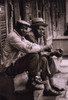 Two African American men sitting on stoop, Charleston, South Carolina Poster Print - Item # VARBLL0587633670