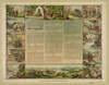 14 scenes of lives of pioneer gold miners, including camp life, attacks by Indians and bears, mining, crossing the plains, etc., with text of "miners pioneers ten commandments." Poster Print - Item # VARBLL058750987L