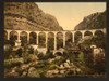 Gourdon, gorge of the wolf, the bridge, Grasse, France Poster Print - Item # VARBLL058751920L