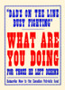 Dad's on the line busy fighting. What are you doing for those he left behind. Subscribe now to the Canadian Patriotic Fund Poster Print by Unknown - Item # VARBLL0587441143