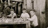 Three young cutters who work in Seacoast Canning Co., Factory #4. Ages 10 to 12. Work regularly Poster Print - Item # VARBLL058755072L