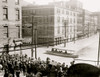 Cincinnati Under water; a tourist boat makes it way through the flooded streets as bystanders watch from slightly higher ground Poster Print - Item # VARBLL058750156L