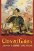 Solider on Front Lines with Artillery shells exploding Poster Print by Unknown
