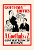 A woman serves steaming hot coffee on this matchbox ad for a coffee brand. Poster Print by unknown - Item # VARBLL0587341459