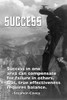 Success in one area can compensate for failures.  But, true effectiveness requires balance.  Stephen Covey. Poster Print by Wilbur Pierce - Item # VARBLL058722181x