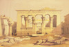 Portico of the temple of Kalabshe Poster Print by David Roberts - Item # VARBLL0587422505