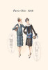 Page from a 1920's fashion catalog from France with the lastest in women's attire. Poster Print by unknown - Item # VARBLL0587020199