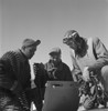 left to right, Roscoe C. Brown, New York, NY, Class 44-C; Marcellus G. Smith, Louisville, KY; Col. Benjamin O. Davis. Ramitelli, Italy, March 1945. Poster Print - Item # VARBLL0587631384