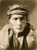 Portrait of Navajo man, head-and-shoulders, facing front, rag headband, blanket over shoulders. Poster Print - Item # VARBLL058747479L