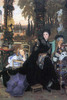 A young widow wears black. She is seated between he daughter and an older woman who is reading a book to her. Poster Print by James Tissot - Item # VARBLL0587255404