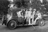 Silent Film Beauties for Mack Sennett Movie Girls Pose on Car Poster Print by unknown - Item # VARBLL058745698L