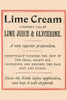 A cream composing a mixture of lime juice and glycerin which claims to reduce skin irritation and improve the hair. Poster Print by unknown - Item # VARBLL058726831x