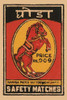 Thousands of companies manufactured matches worldwide and used a variety of fancy labels to make their brand stand out.  This label features a horse. Poster Print by unknown - Item # VARBLL0587260823