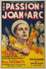 A silent era film poster entitled "The Passion of Joan of Arc" showing Ren_e Maria Falconetti as Joan of Arc surround by flames. Poster Print by Eloquent Press - Item # VARBLL0587234652