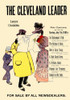 A woman, man and boy all stand reading newspapers. Poster Print - Item # VARBLL0587415832